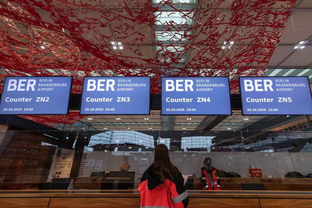 Az új berlin-brandenburgi repülőtér, galéria 