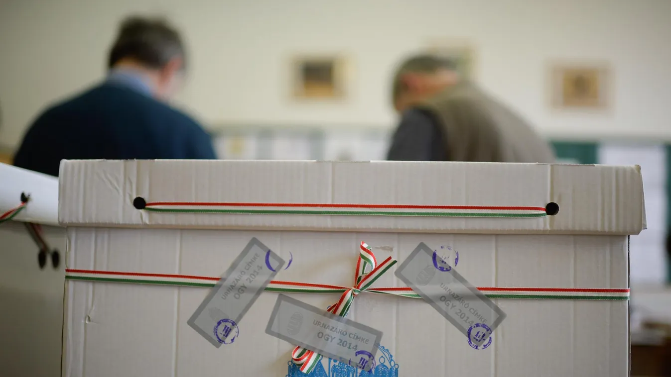 választás 2014 szavazás urna 