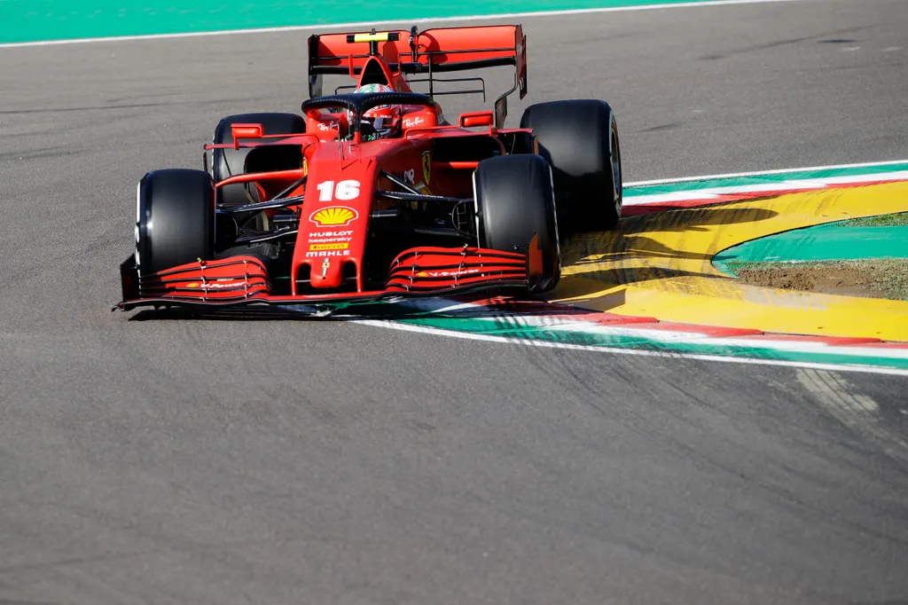 Forma-1, Emilia Romagna Nagydíj, szombat, Charles Leclerc, Ferrari 