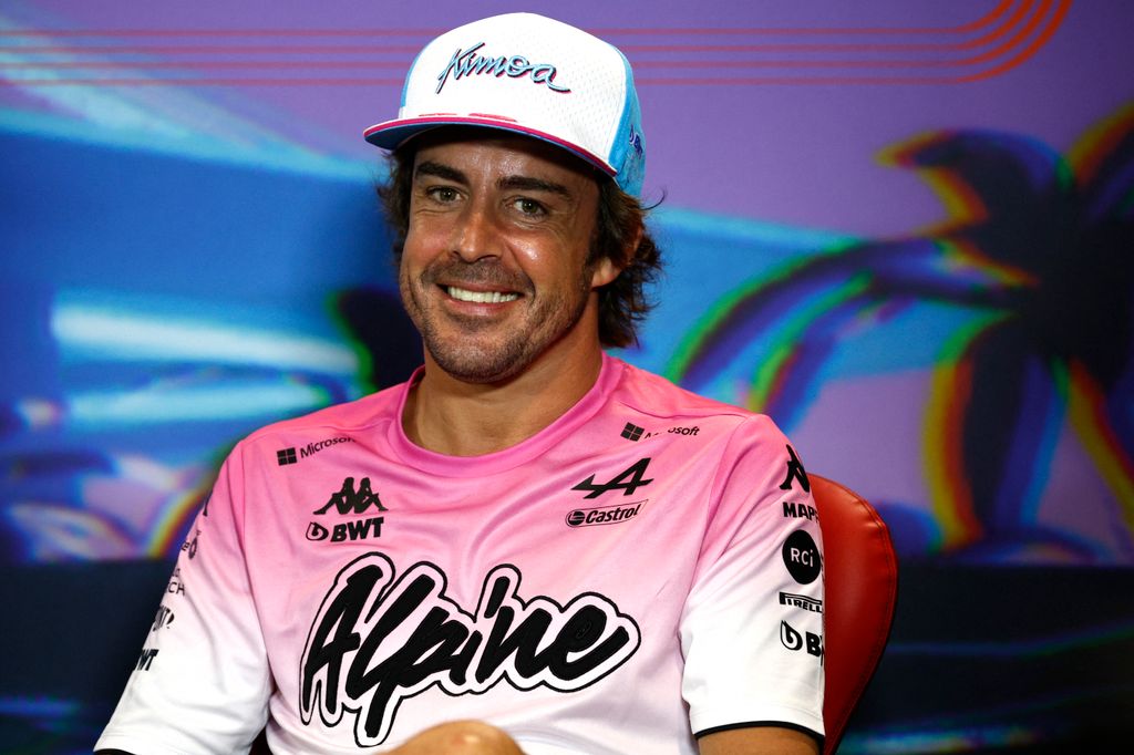 Forma-1, Fernando Alonso, Miami Nagydíj 2022, péntek 