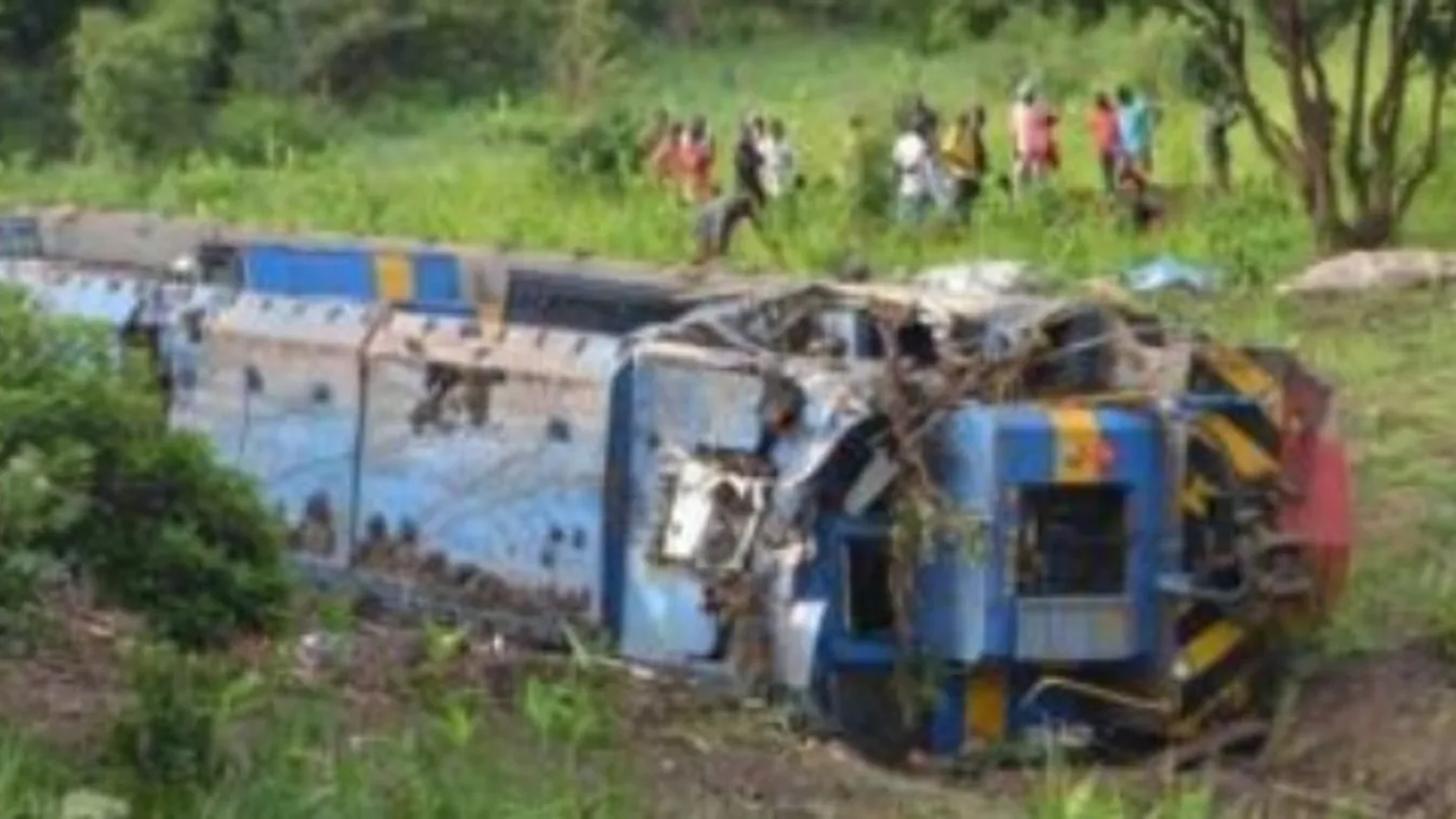 vonatbaleset, Kongó 