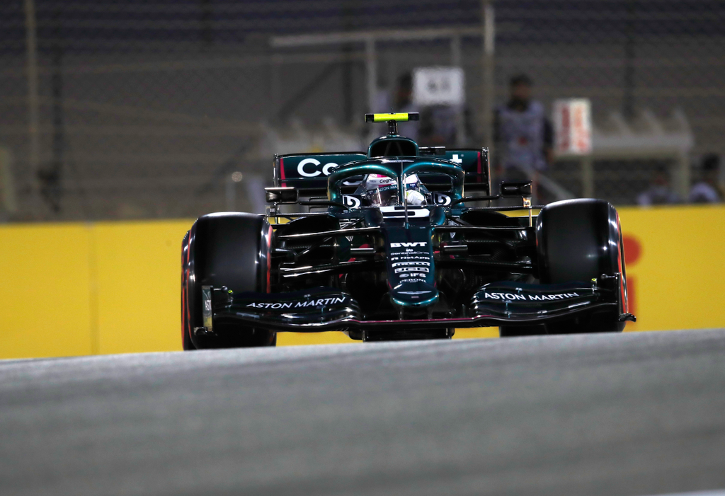 Forma-1, Sebastian Vettel, Aston Martin, Bahreini Nagydíj 2021, szombat 