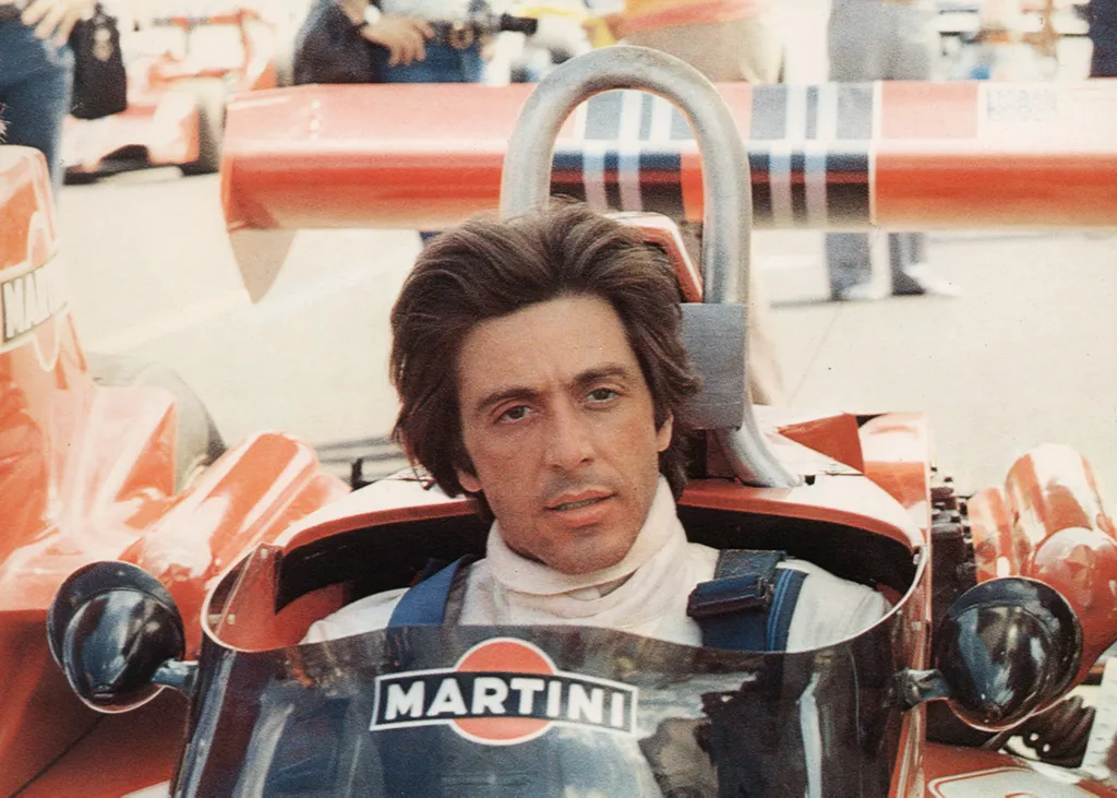 Forma-1, Al Pacino, Bobby Deerfield (1977) USA Cinema SPORT course automobile car races voiture de course CAR HORIZONTAL 