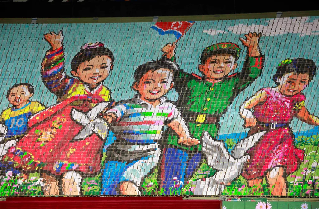 Észak-korea A nép földje tömegjáték 