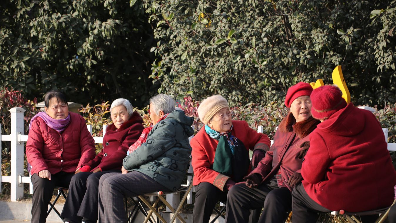 Xi Jinping says China should invest more in the elderly China Chinese elderly old people senior SQUARE FORMAT 