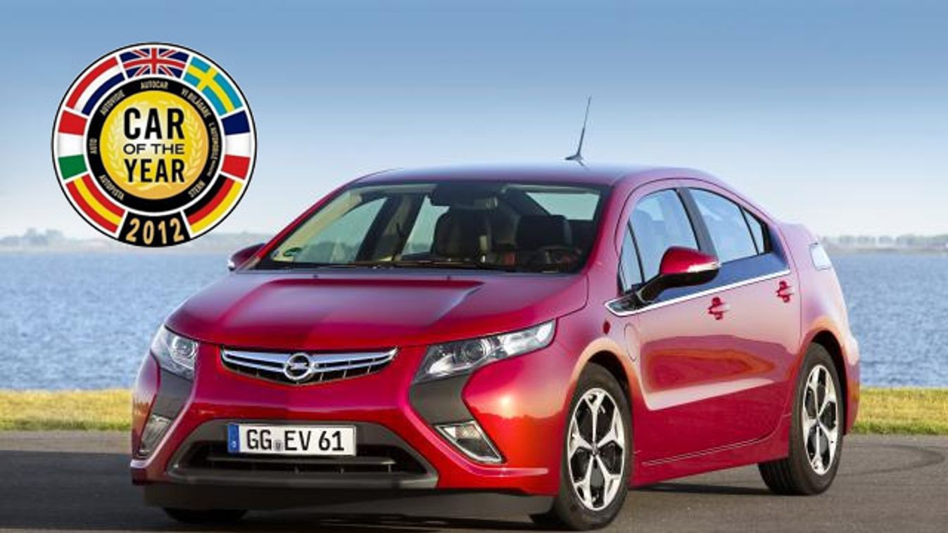 Opel Ampera, Car of the year, az év autója 2012