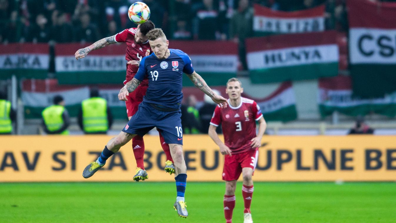 Slovakia v Hungary - Europen Championship 2020 Qualifying Round NurPhoto General News SPORT Soccer Soccer Match March 21 2019 21th March 2019 PLAYER European Qualifying Match 