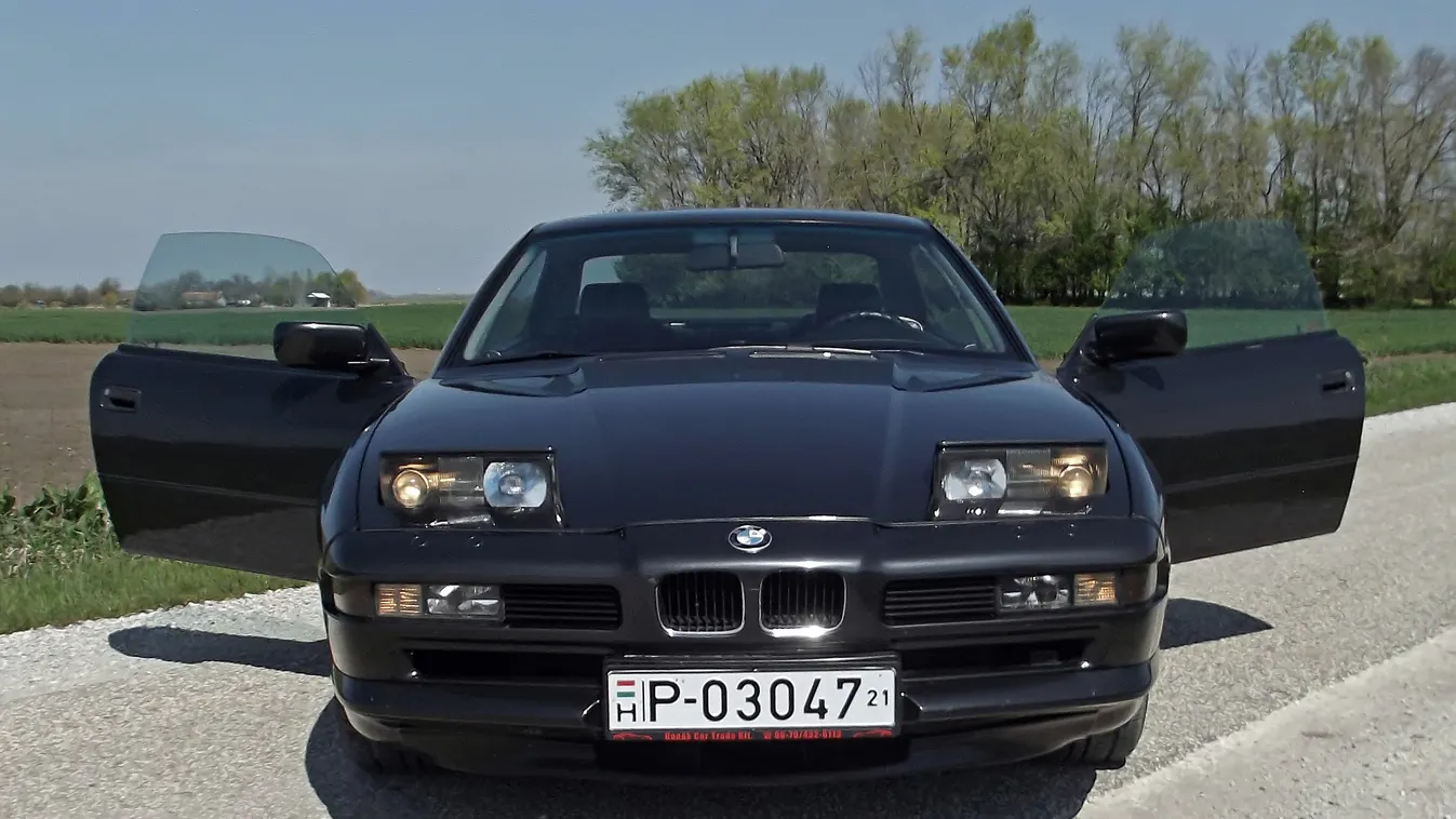 BMW 850i (E31) veteránteszt 