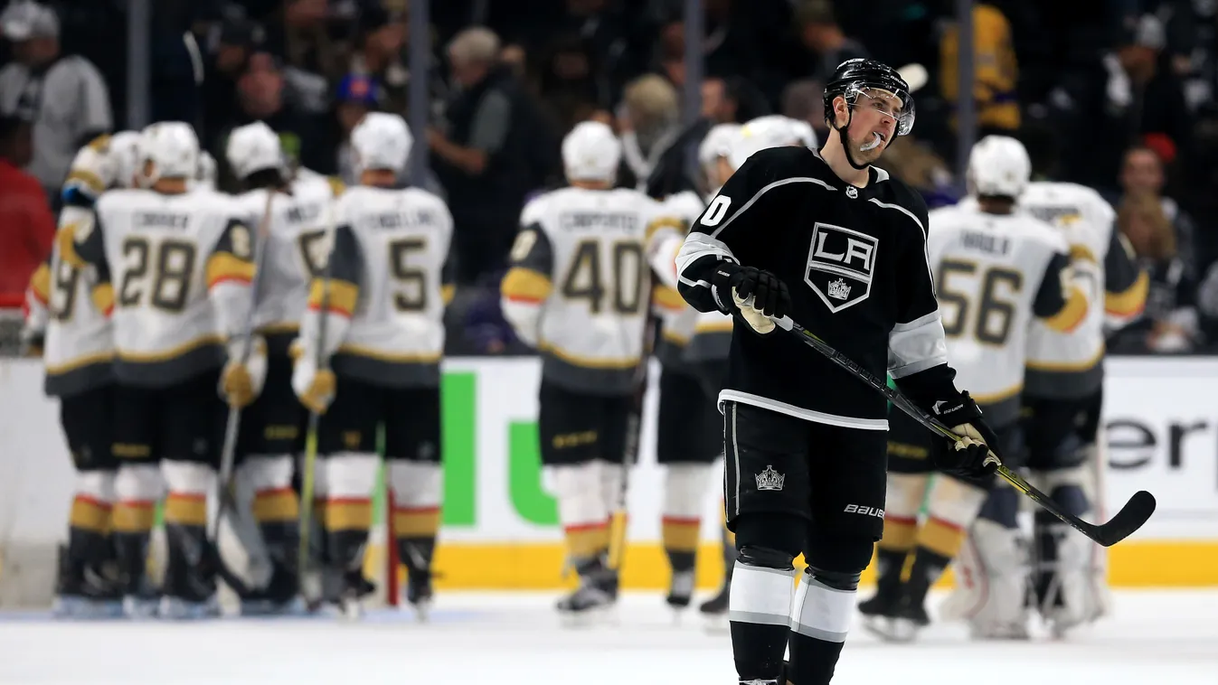 Vegas Golden Knights v Los Angeles Kings - Game Three GettyImageRank2 SPORT HORIZONTAL ICE HOCKEY Looking USA California City Of Los Angeles Winter Sport Winning COMMEMORATION Stanley Cup Photography Staples Center Los Angeles Kings National Hockey League