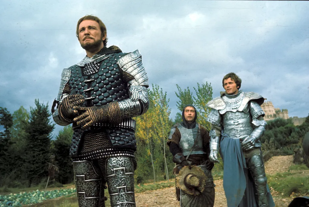 Camelot (1967) usa Cinéma lancelot du lac Roi Arthur King Arthur armure cuirasse cotte de mailles Horizontal 