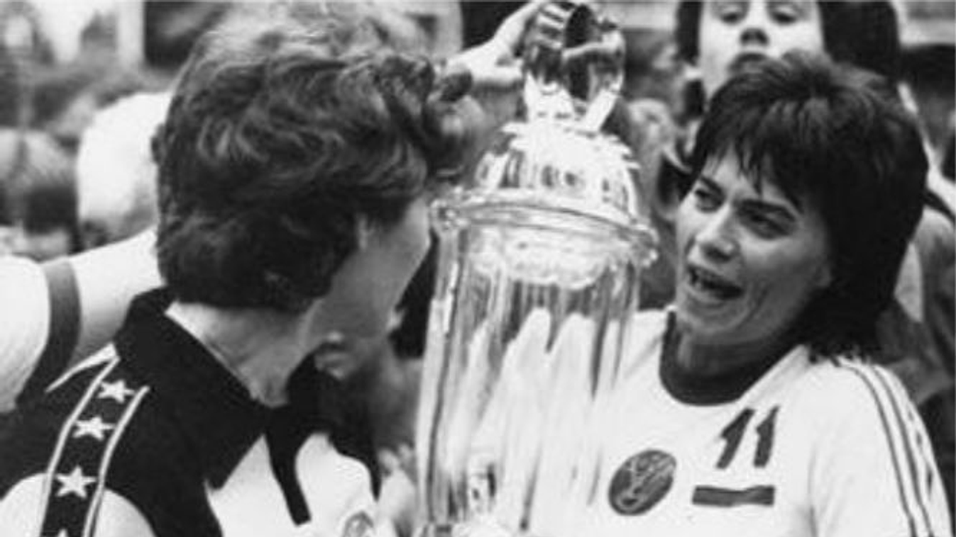 Rácz Marianne, Sterbinszky Amália, kézilabda, BEK-döntő, 1982 
