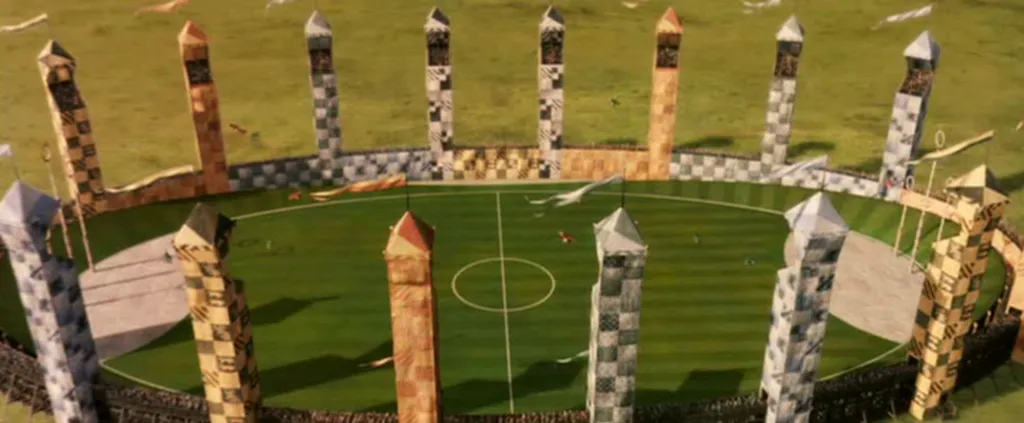 Harry Potter a l ecole des sorciers quidditch panoramic 