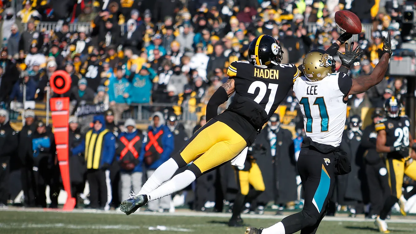 Divisional Round - Jacksonville Jaguars v Pittsburgh Steelers GettyImageRank1 Passing Knock SPORT HORIZONTAL American Football - Sport USA Pennsylvania Pittsburgh Photography Heinz Field NFL AFC Jacksonville Jaguars Pittsburgh Steelers Playoffs intended F