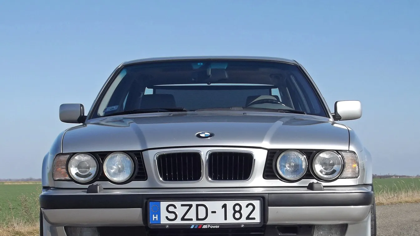 Alpina B10 (BMW E34) veteránteszt 