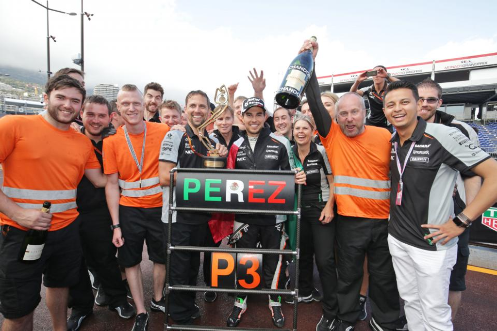 Forma-1, Force India, Monacói Nagydíj 2016 