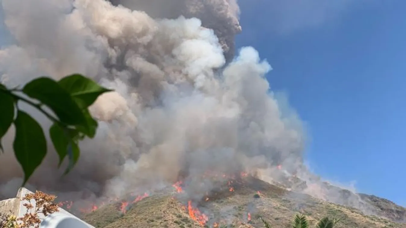 Vulkán, Olaszország, Stromboli sziget 