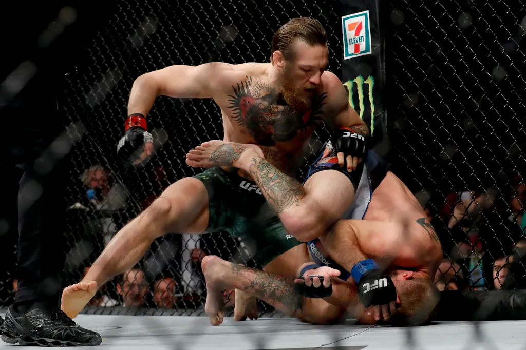 Conor McGregor v Donald Cerrone GettyImageRank2 SPORT MARTIAL ARTS 