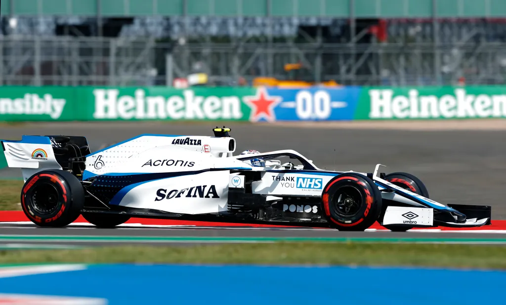 Forma-1, A 70. Évforduló Nagydíja, szombat, Nicholas Latifi, Williams 