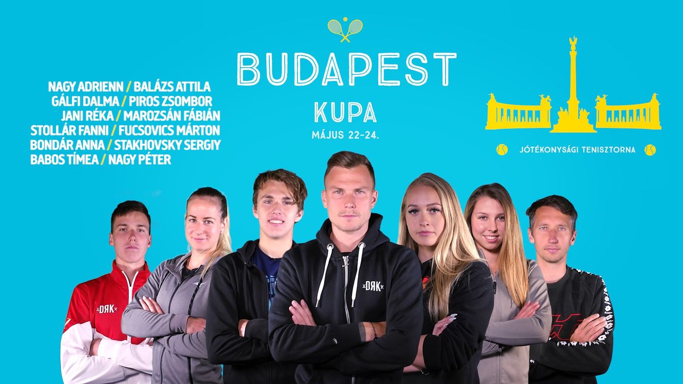 tenisz, Budapest Kupa, Fucsovics Márton, Babos Tímea, Stollár Fanny, Balázs Attila 