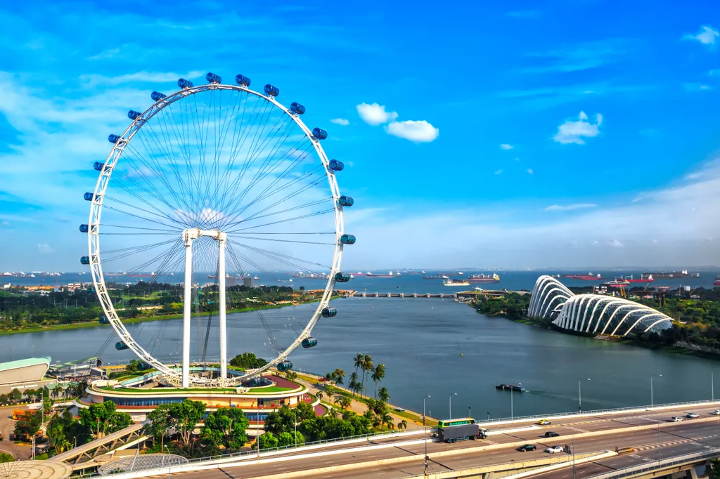 Singapore Flyer legmagasabb óriáskerék 