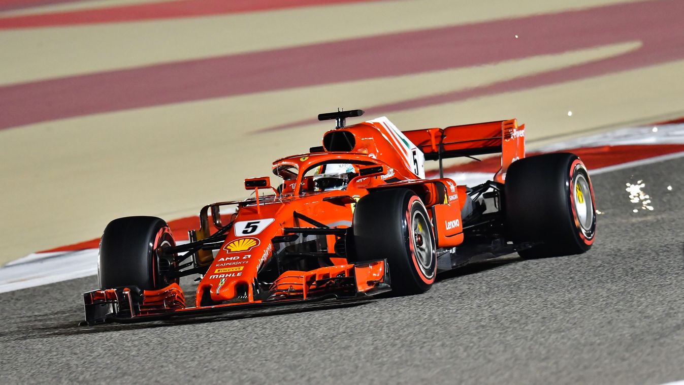 A Forma-1-es Bahreini Nagydíj szombati napja, Sebastian Vettel, Scuderia Ferrari 