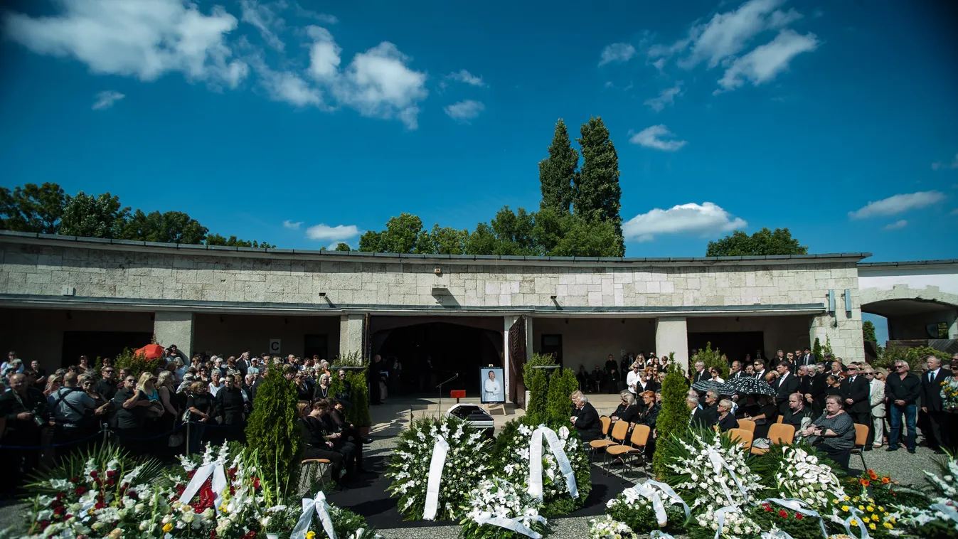 Bajor Imre temetése 