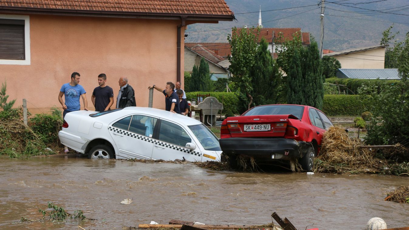 Torrential rain in Skopje 2016 Macedonia August Skopje Interior Ministry torrential rains Torrential rains in Skopje 21 people dead nearby cities 