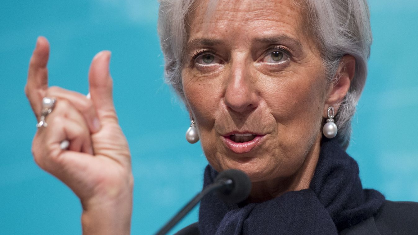 Christine Lagarde IMF vezérigazgató 