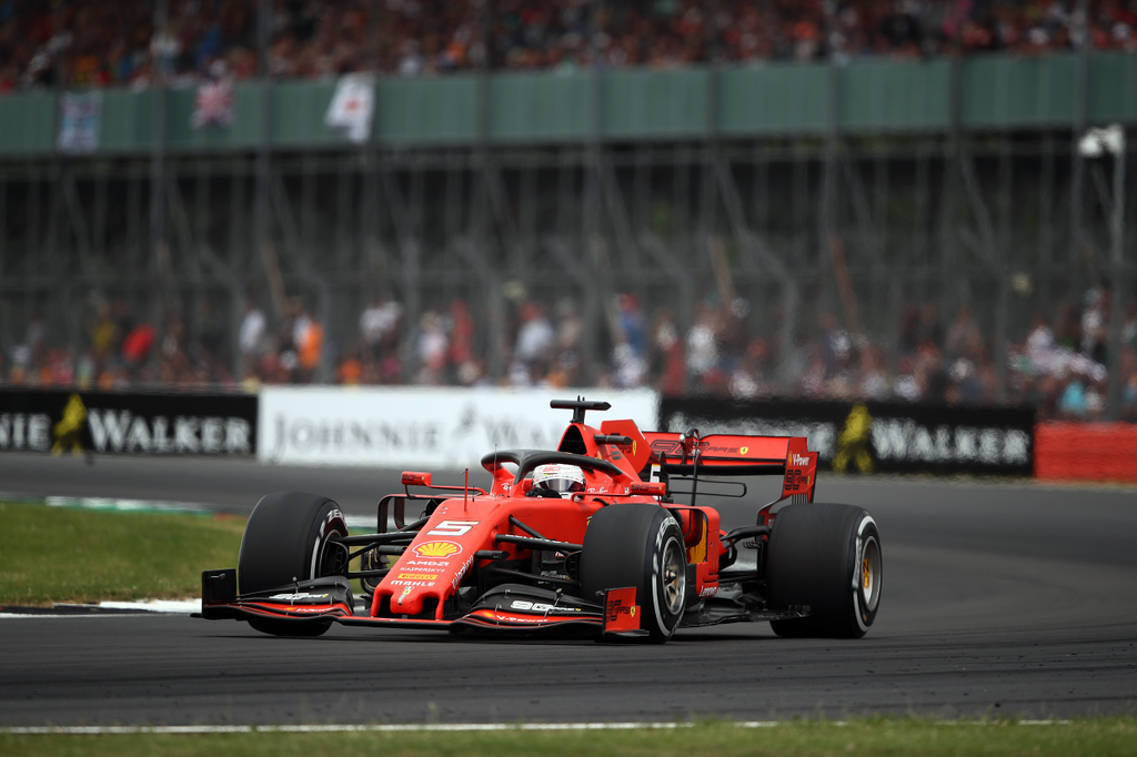 Forma-1, Brit Nagydíj, Vettel, Ferrari 