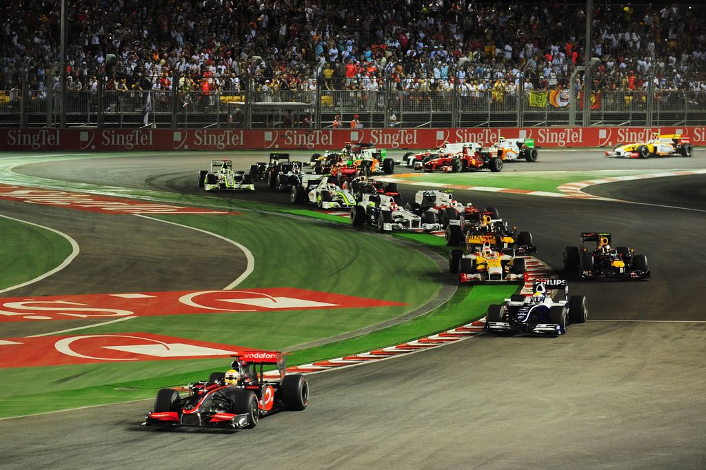 Forma-1, Lewis Hamilton, McLaren, Szingapúri Nagydíj 2009 