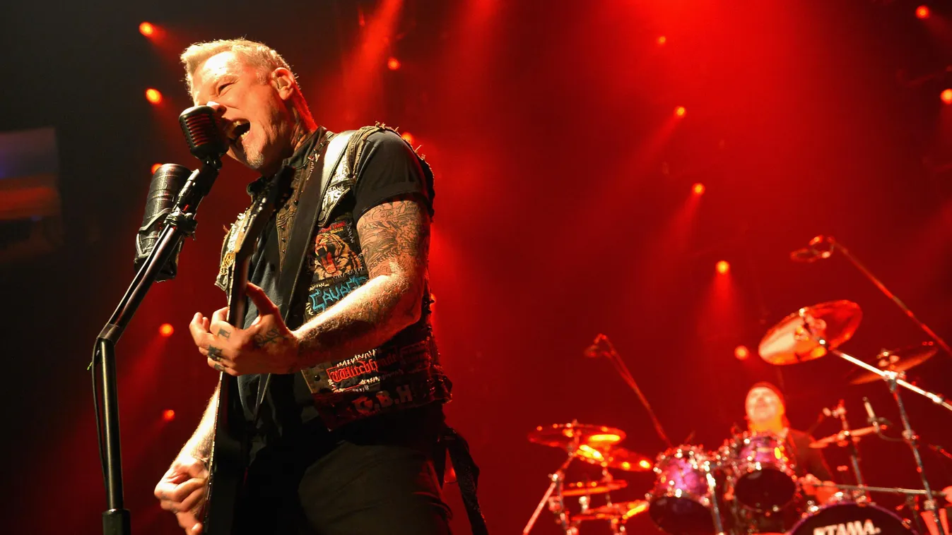James Hetfield  Metallica Metallica perform onstage as part of Citi Sound Vault, a new live music platform curated exclusively for Citi cardmembers, at Hollywood Palladium on February 12, 2017 in Los Angeles, California. 