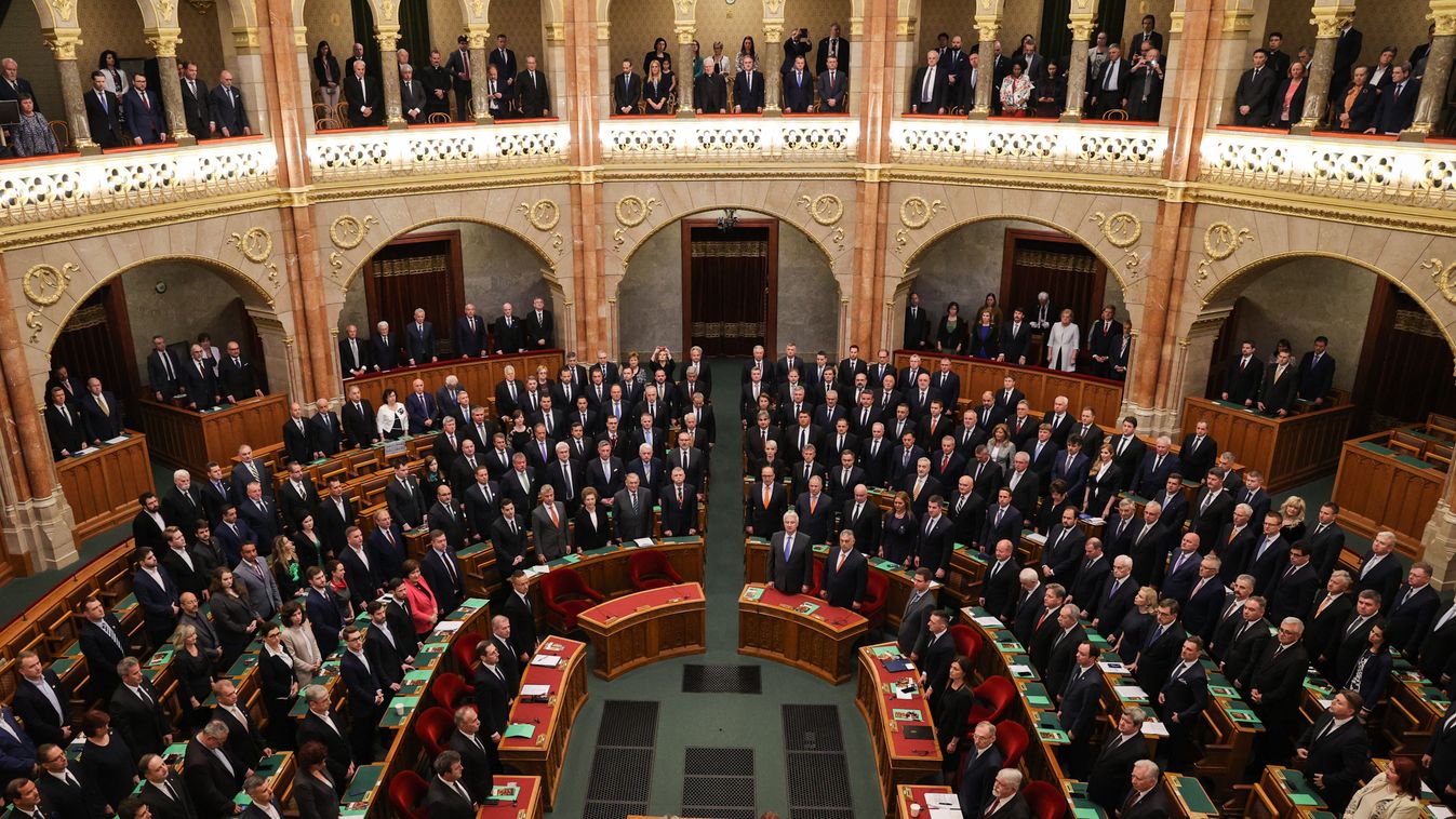 Megalakul az új Országgyűlés, az új Országgyűlés alakuló ülése 2022.05.02. eskütétel 