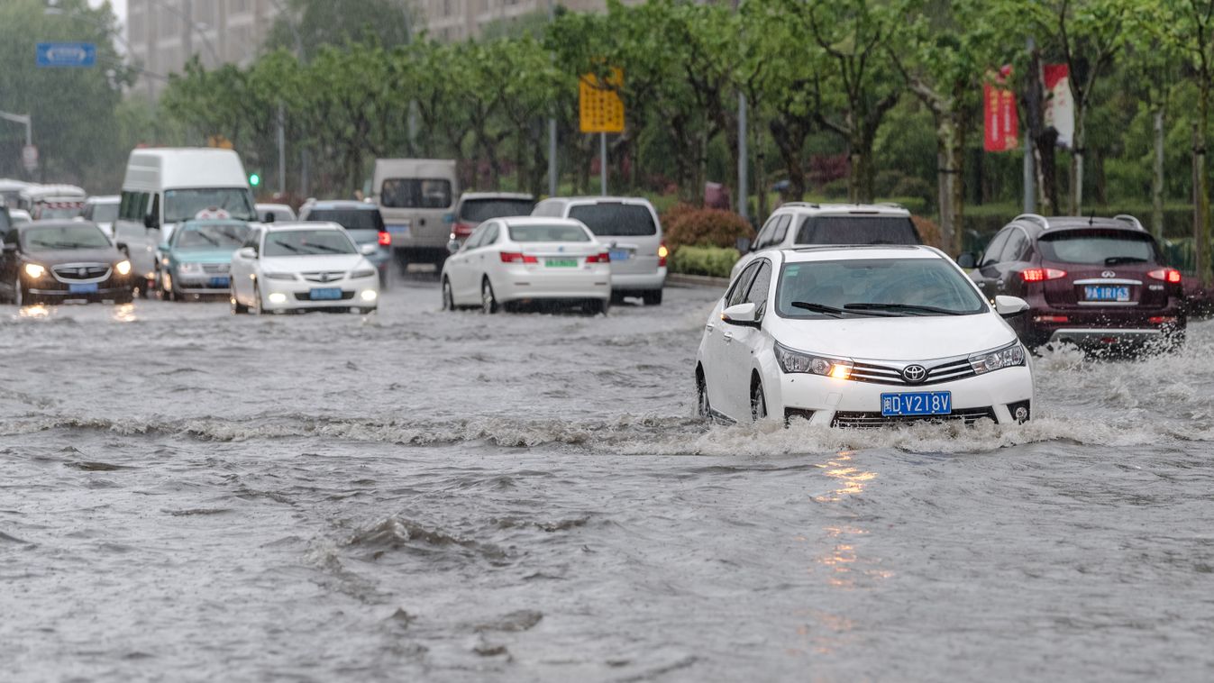 kínai áradás, esőzés 