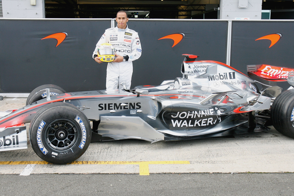 Forma-1, Lewis Hamilton, McLaren-Mercedes, Silverstone teszt 2006, Hamilton első teszt 