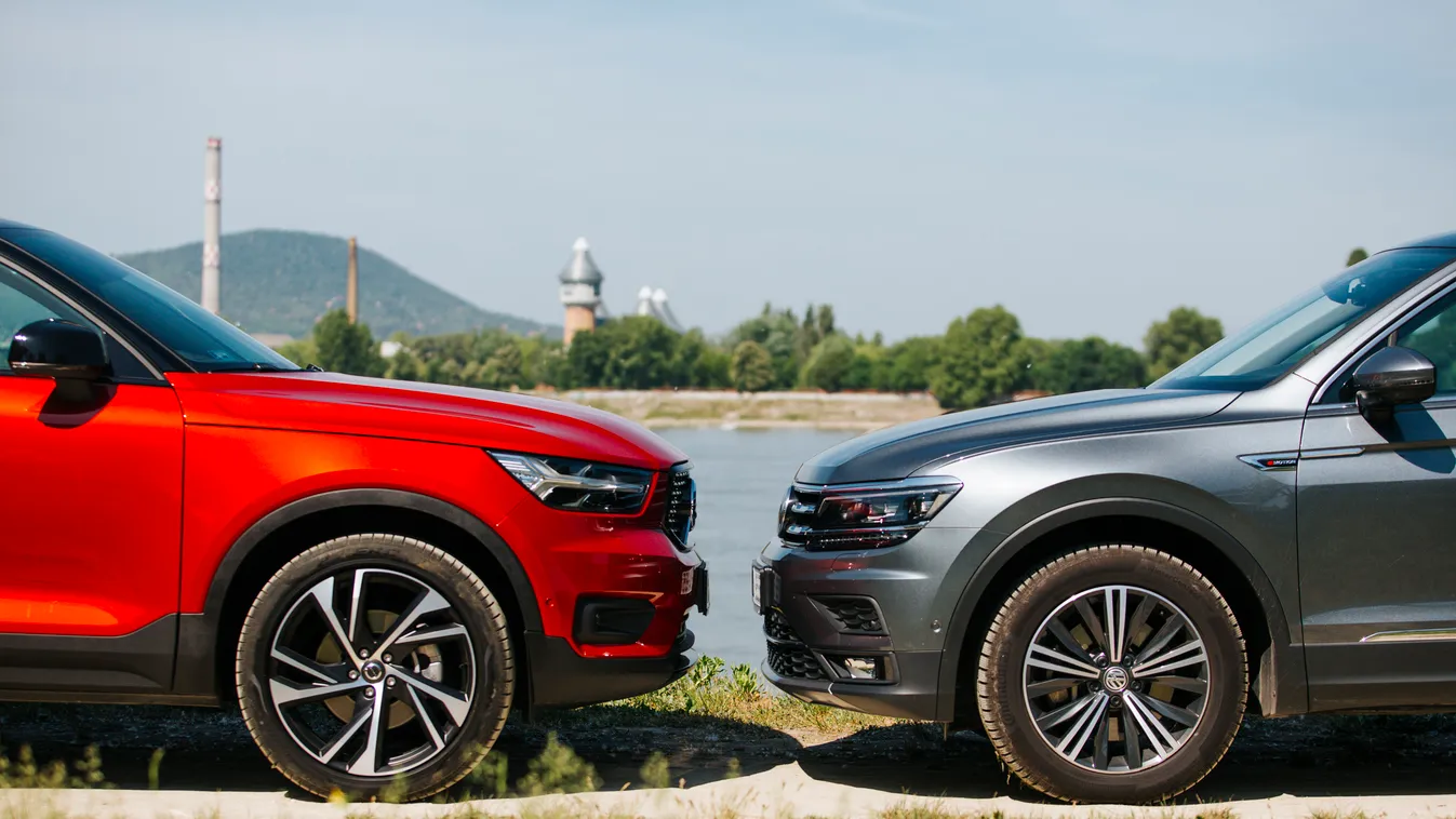 volvo volkswagen terepjáró Volvo XC40 és Volkswagen Tiguan összehasonlító teszt 