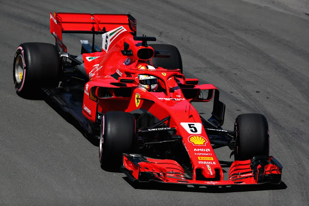 A Forma-1-es Kanadai Nagydíj pénteki napja, Sebastian Vettel, Scuderia Ferrari 