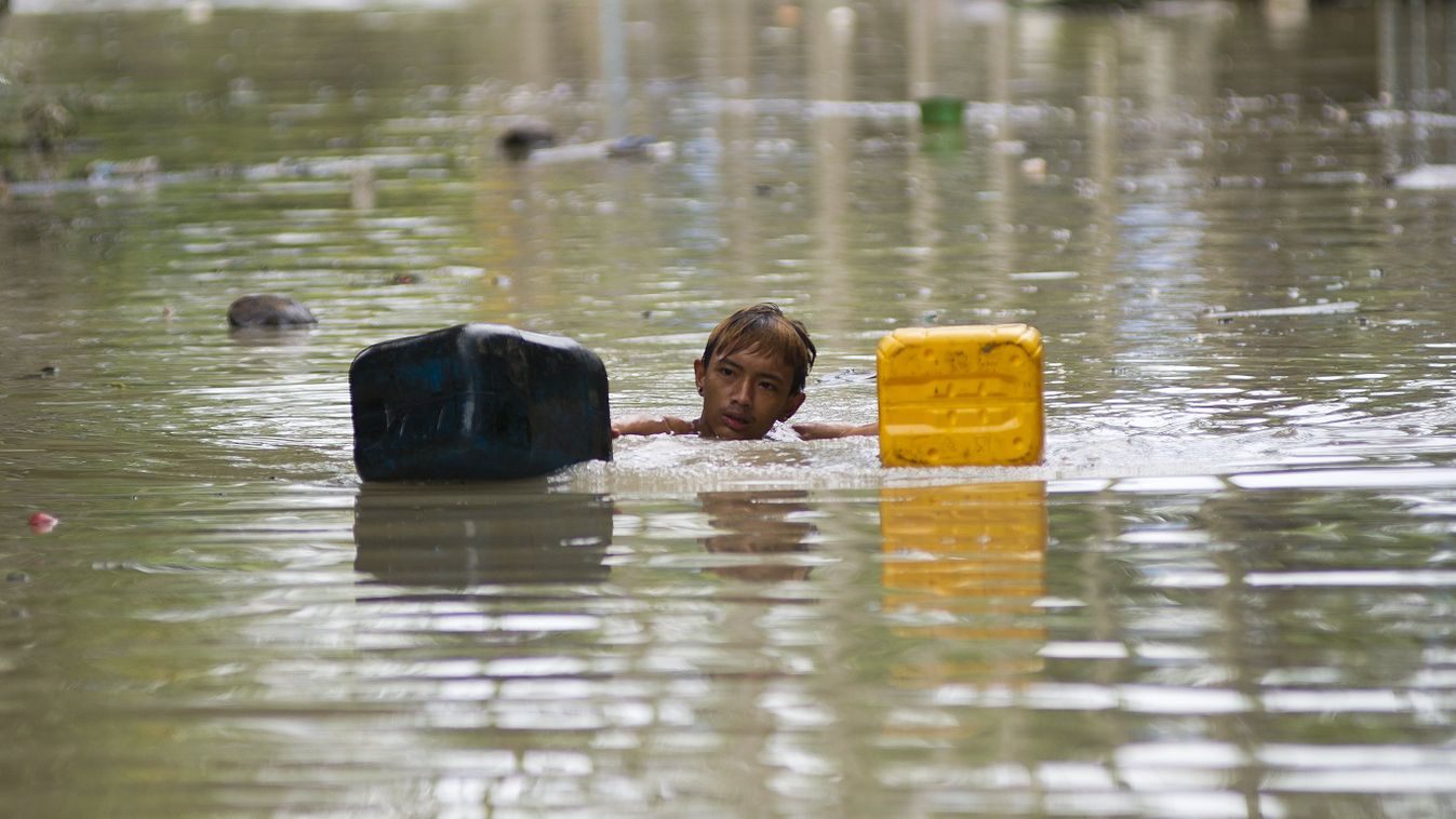 Mianmar monszun árvíz 