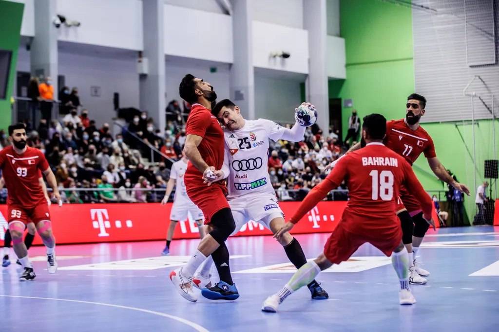 Magyarország-Bahrein férfi kézilabda válogatott mérkőzés Pedro Rodríguez magyar 