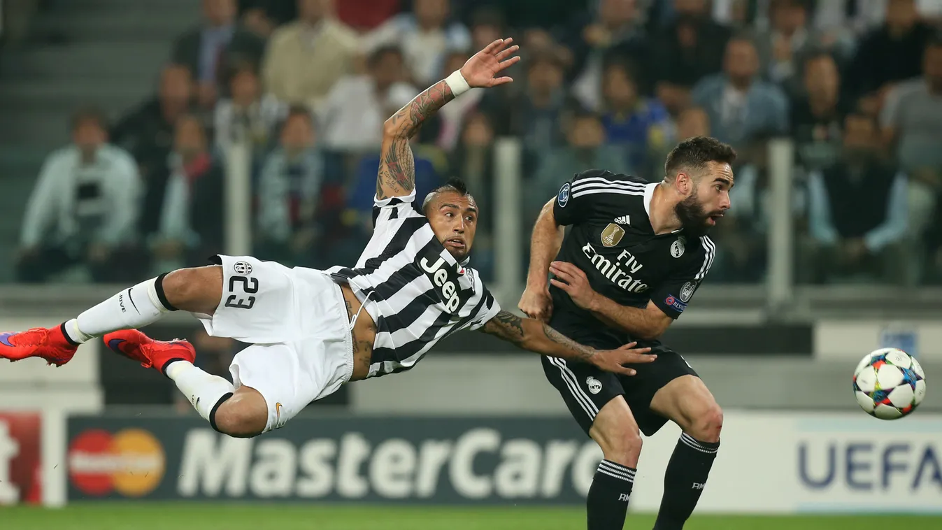 Dani Carvajal (Real Madrid), Arturo Vidal (Juventus), foci 
