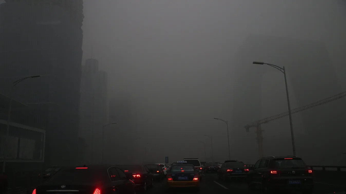 légszennyezés, Peking, füstköd 