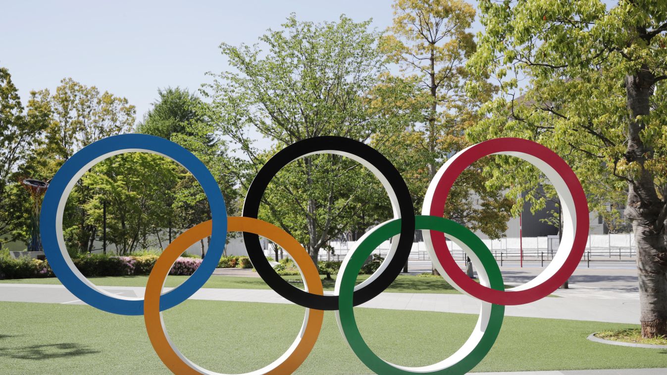 Five ring Olympic Symbol in Tokyo Tokyo Olympics Summer Olympics Tokyo 2020 2020 Summer Olympics Games of the XXXII Olympiad Olympics Horizontal OLYMPIC GAMES 