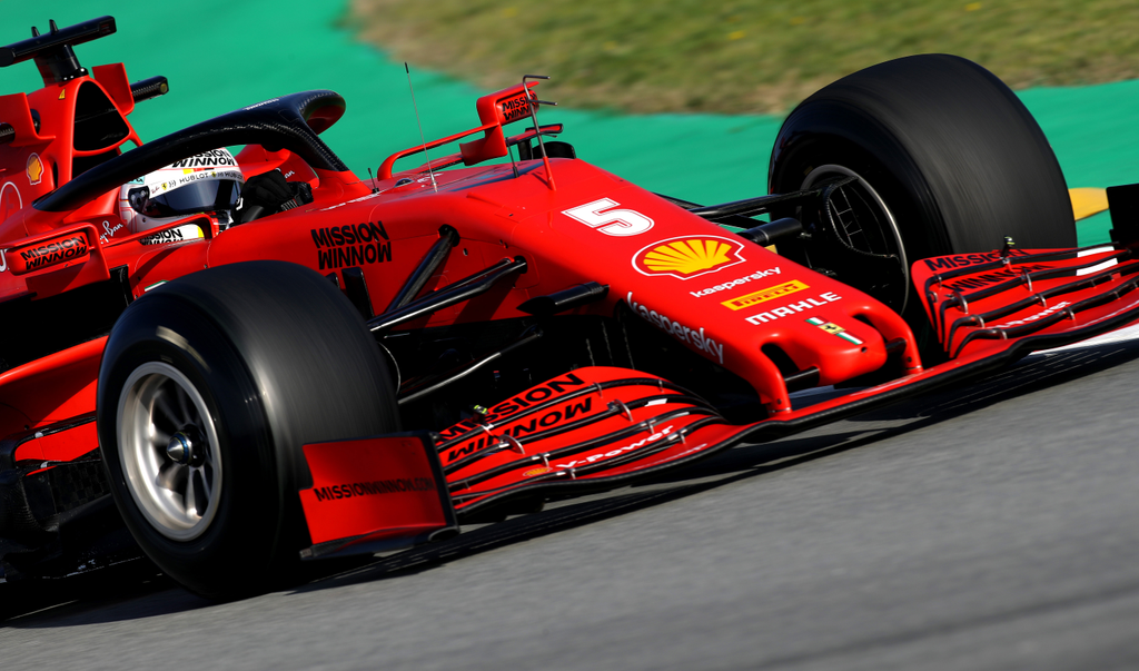 Forma-1, Sebastian Vettel, Ferrari, Barcelona teszt 4. nap 