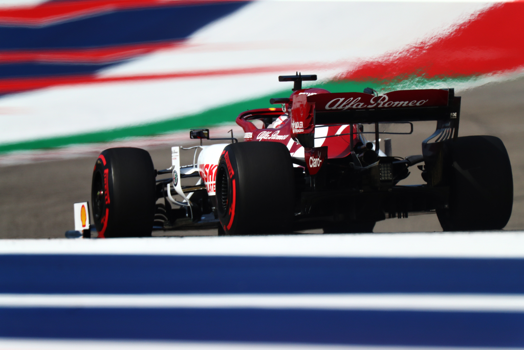 Forma-1, Kimi Räikkönen, Alfa Romeo Racing, USA Nagydíj 