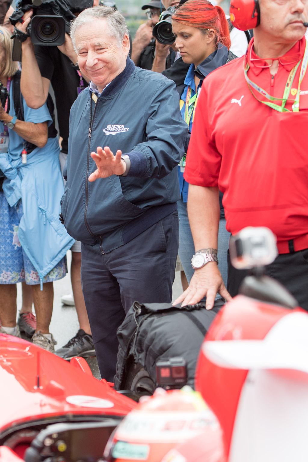 Forma-1, Jean Todt, Mick Schumacher, Scuderia Ferrari, Német Nagydíj 2019 