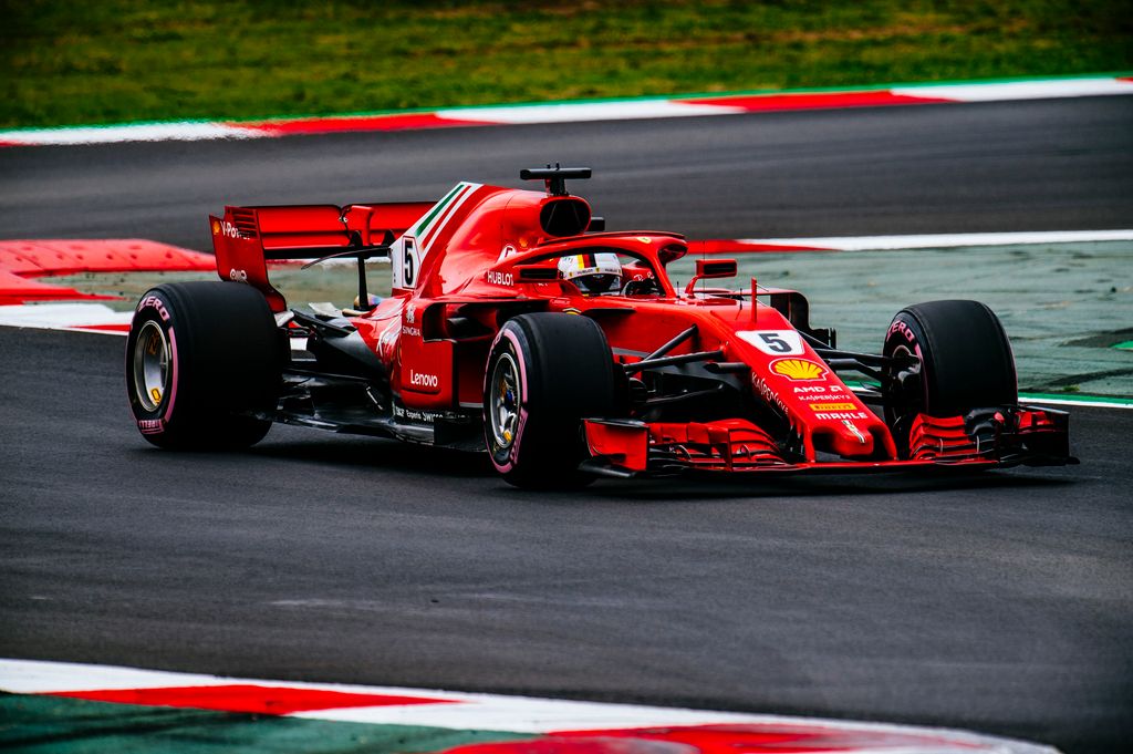 A Forma-1 előszezoni tesztje Barcelonában - 7. nap, Sebastian Vettel, Scuderia Ferrari 