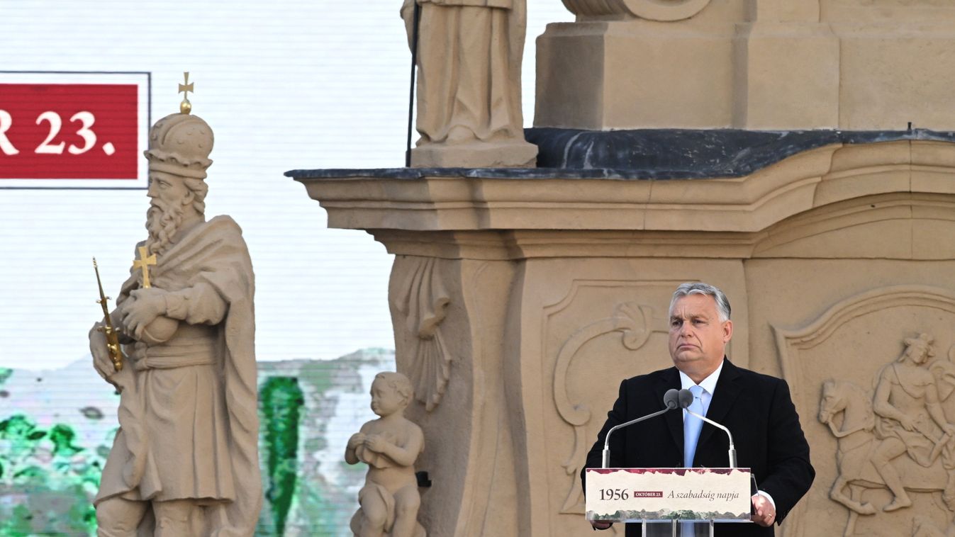 megemlékezés, Veszprém, beszéd, Október 23., 1956-os forradalom és szabadságharc, forradalom, ünnepi, kormány, Orbán Viktor 