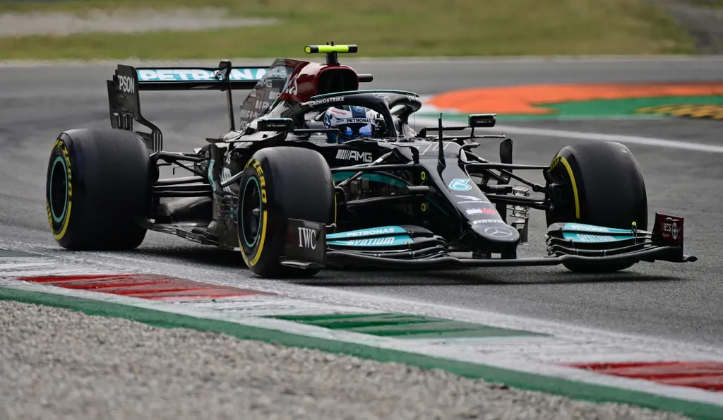 Forma-1, Valtteri Bottas, Mercedes, Olasz Nagydíj 2021, péntek 