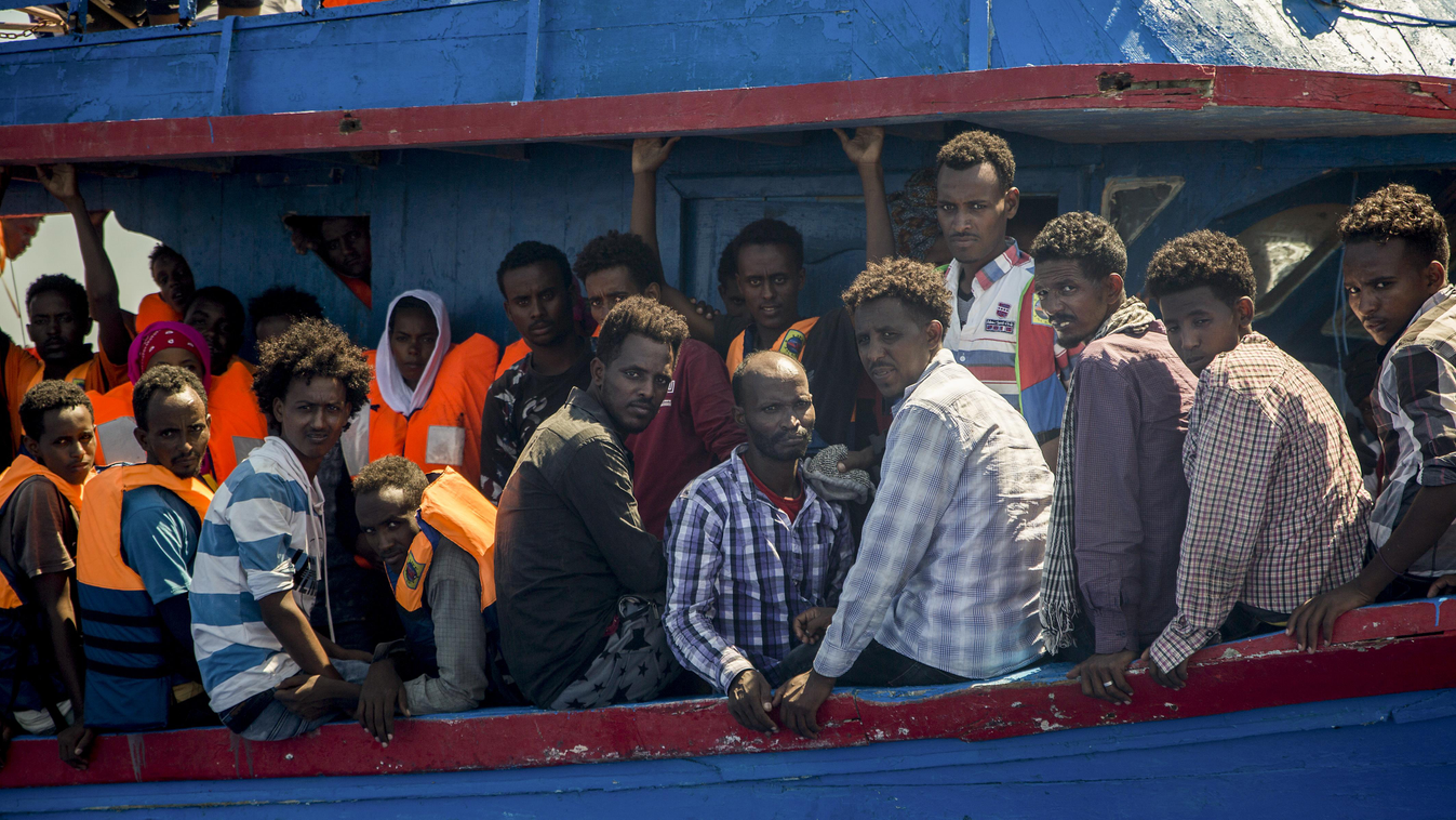 migráns Olaszország Földközi-tenger Líbia 