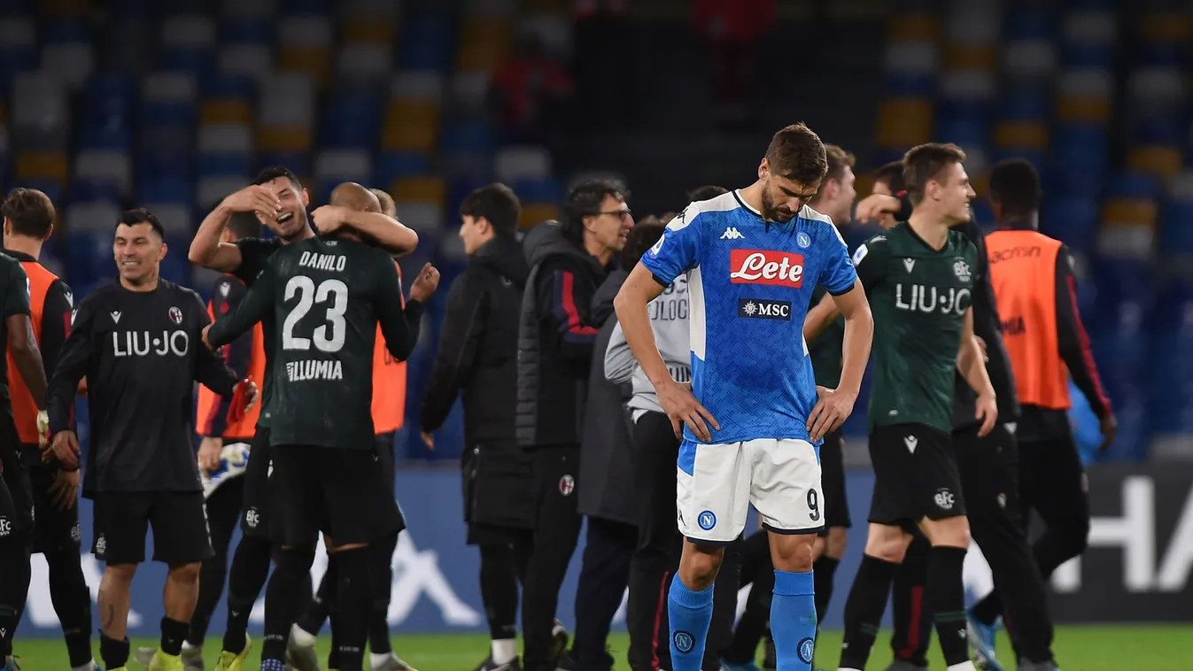 SSC Napoli v Bologna FC - Serie A Fernando Llorente Serie A SSC Napoli Bologna FC Stadio San Paolo SPORT STADIUM Calcio Match - Sport General News Sports Pilka nozna Futbol Fussball italien foreignfootball Club Soccer Club Football FOOTBALL Italy champion