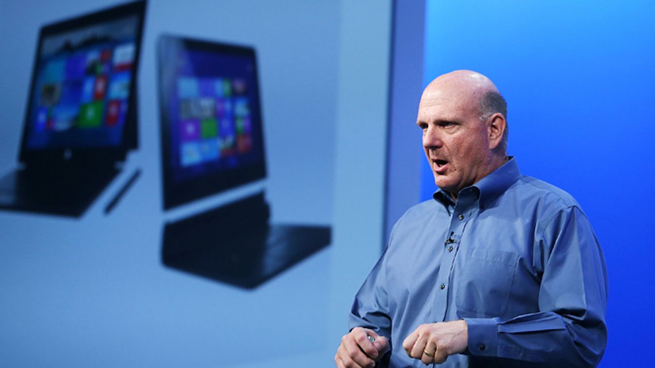 Steve Ballmer, Microsoft, windows 8 bemutató 